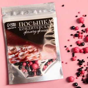 Жемчужная кондитерская посыпка KONFINETTA, 50 г.