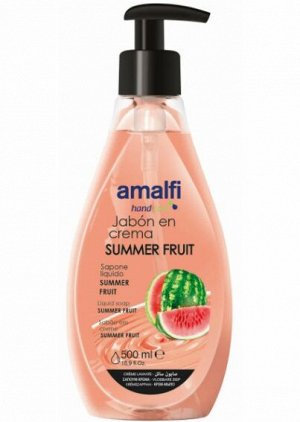 AMALFI Мыло 500мл жидкое для рук "Summer  fruit",Летние фрукты
