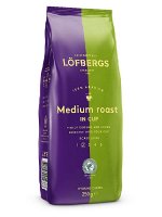 Молотый кофе 250 г Lofbergs Medium Roast In Cup