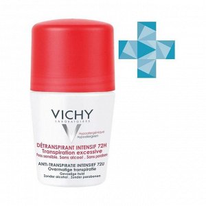 Дезодорант анти-стресс 72 часа защиты от избыточного потоотделения, Deodorants Vichy (Виши),50мл