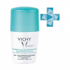 Дезодорант шарик, регулирующий избыточное потоотделение, Deodorants Vichy (Виши),50мл