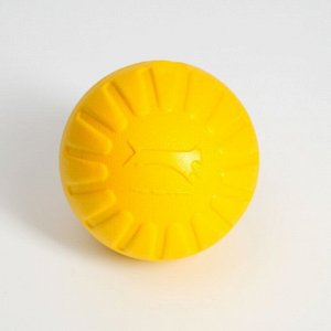 Мяч из EVA плавающий, для дрессировки, 9 см, жёлтый