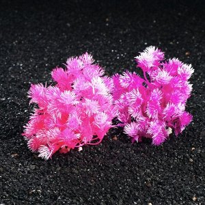 Растение искусственное аквариумное Пижон Аква, микс цветов, 12 см