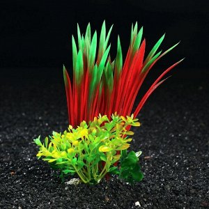 Растение искусственное аквариумное, 17 см