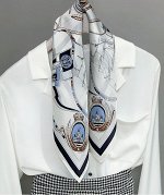 Платок размер 70*70см &quot;морской/парусный спорт&quot;
