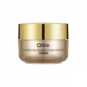 Питательный крем для упругости кожи с частичками золота  Gold Prestige Resilience Skin Advanced Cream