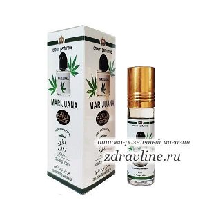 Масляные духи Marijuana ( Марихуана ) Ravza 6 мл