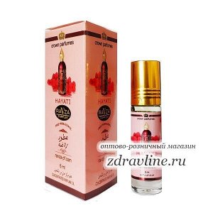 Масляные духи Hayati ( Жизнь ) Ravza 6 мл