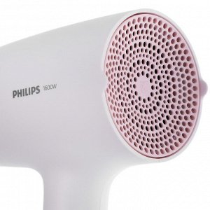 Фен Philips BHD300/10, 1600 Вт, 3 скорости, 3 режима, складная ручка, концентратор, белый