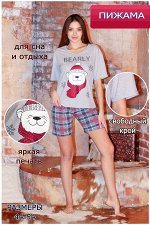 Женская пижама с шортами 35596