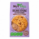 Печенье овсяное &quot;С шоколадом&quot; БЕЗ САХАРА И БЕЗ ГЛЮТЕНА, NutVill, 85г
