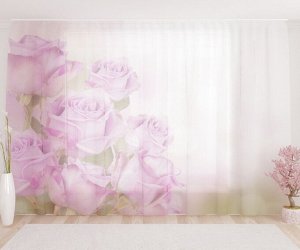 Фототюль Романтический букетик роз