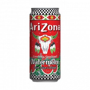 Напиток безалкогольный негазированный Watermelon Fruit Juice Coctail, Arizona, 340мл