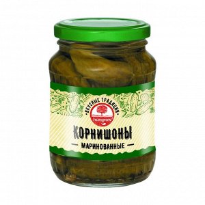 Корнишоны HUNGROW маринованные деликатесные ст/бан 340 гр 1/12