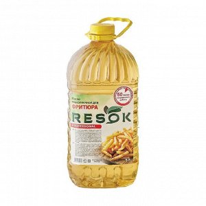Масло подсолнечное для фритюра, Resok, 5л