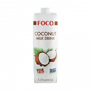 Напиток кокосовый органический, Foco, 1л
