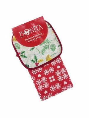 Подарочный набор из полотенца и прихватки Bonita, Новогоднее чудо