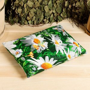 Подушка из стружки можжевельника, 34x23см
