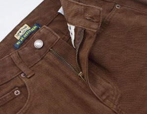 Женские широкие джинсы, цвет коричневый