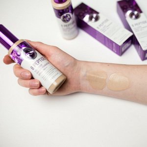Enough Успокаивающий тональный крем с пептидами 8 Peptide Full Cover Perfect FoundationSPF50+ PA+++ тон №23