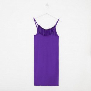 Ночная сорочка женская, цвет тёмно-фиолетовый