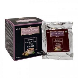 Чай с Имбирем "Премикс"(3в1) Tea Ginger Premix Bharat Bazaar 140г