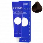 Стойкая крем-краска для волос 6.0 русый Pofy Touch Concept 100 мл