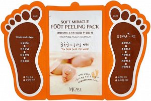 MJ Care Пилинг носочки для ног Soft Miracle Foot Peeling Pack