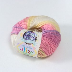 Пряжа "Baby Wool Batik" 40% шерсть, 40% акрил, 20% бамбук 175м/50гр (4006)