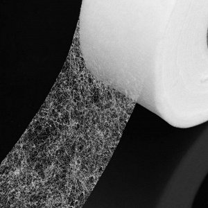 Арт Узор Паутинка клеевая, 40 мм, 73 ± 1 м, цвет белый