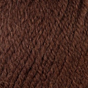 Пряжа "Alpaca royal" 30% альпака, 15% шерсть, 55% акрил 250м/100гр (201 коричневый)