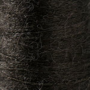 Пряжа Норка длинноворсовая 100% пух норки 50 г/350 м+нитки (26 тёмно-болотный)