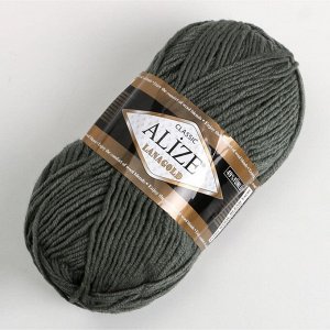 Пряжа для вязания спицами, крючком ALIZE, Lanagold, 51% акрил, 49% шерсть, 240 м/100 г, (180 серебряная сосна)