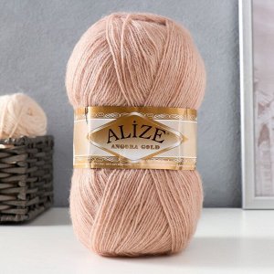 Пряжа "Angora Gold" 20% шерсть, 80% акрил 550м/100гр (757)