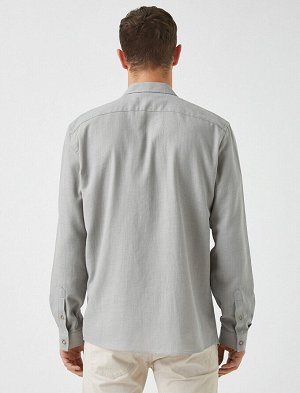 Рубашка Материал: %100  Хлопок Параметры модели: рост: 188 cm,  объем груди: 96, объем талии: 78, объем бедер: 0 Надет размер: M