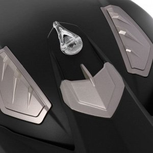 СИМА-ЛЕНД Шлем кроссовый, черный, матовый, размер XL, MX315