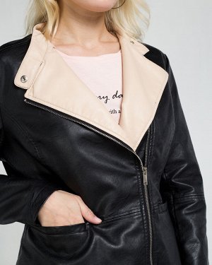 Куртка из искусственной кожи жен.