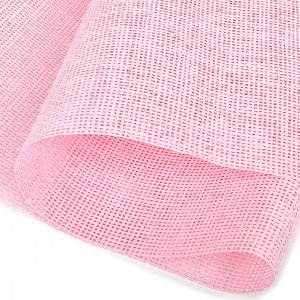 Джут бумажный, светло-розовый, 0,5 х 4 м