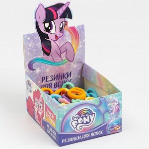 Peзинkи для вoлoс "Исkopka", 100 шт, My Little Pony