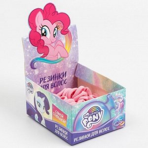 Резинки для волос "Пинки Пай", 100 шт, My Little Pony