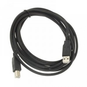 Кабель соединительный USB 2.0 AM-BM, ИБП 2,0 м. черный позолоченный (для оргтехники) (US135) Ugreen