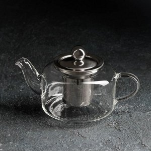 Чайник заварочный с металлическим ситом «Калиопа», 350 мл
