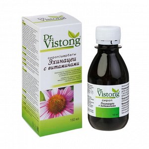 Сироп Dr. Vistong «Эхинацея с витаминами» общеукрепляющий