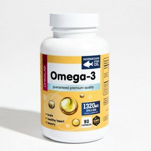 Омега-3 жирные кислоты высокой концентрации Chikalab, 90 капсул