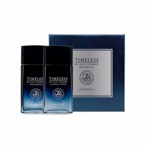 Мужской набор по уходу за кожей лица (130мл+130мл) SNP TIMELESS BLACK HOMME SKIN CARE SET (130ml+130ml)