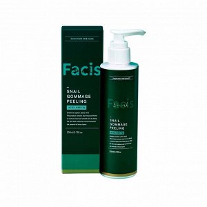 Мягкий пилинг-гель с фильтратом слизи улитки FACIS SNAIL GOMAGE PEELING  200ml