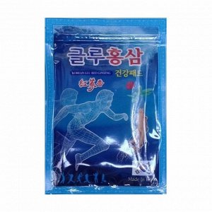 Лечебный пластырь с глюкозамином и красным женьшенем (20шт) KOREAN GLU RED GINSENG GREENON (20ea)