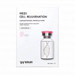 Очищающая маска для сильного омоложения (30гр * 10шт) WONJIN EFFECT POWER REJUVENATION MASK  (30g * 10ea )