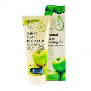 Пилинг-ската с экстрактом яблока (180мл) EKEL NATURAL CLEAN PEELING GEL APPLE (180ml)