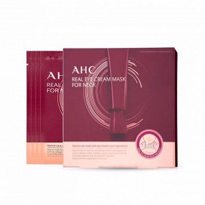 Маска для интенсивного ухода за шеей (1шт) AHC REAL EYE CREAM MASK FOR NECK (1ea)